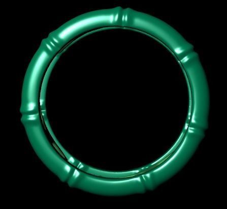 Tiger ring 3D print model_34