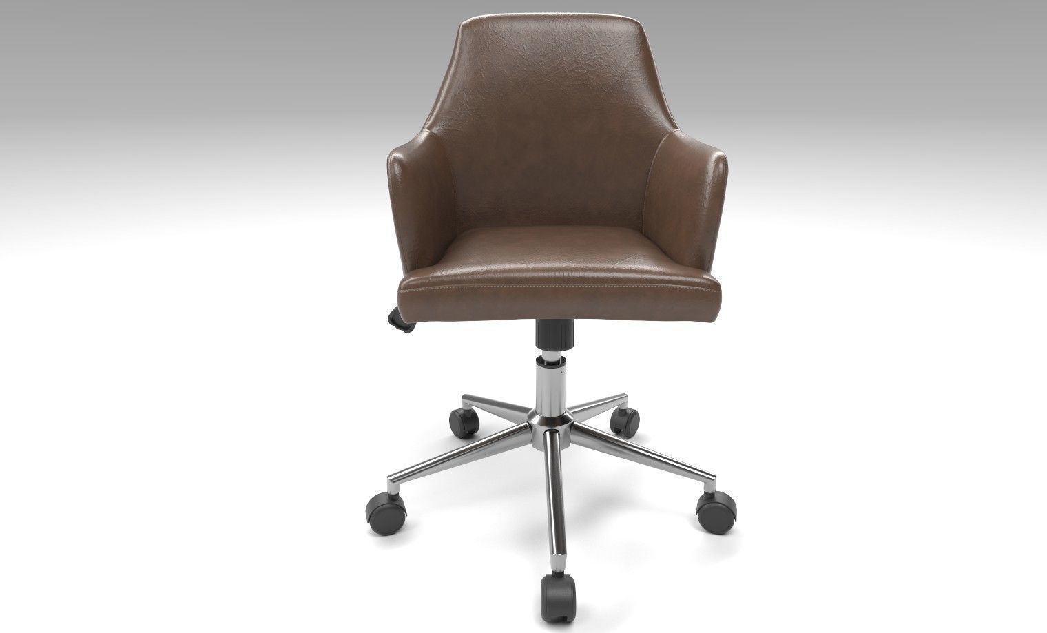 Leather Chair 3D model_1