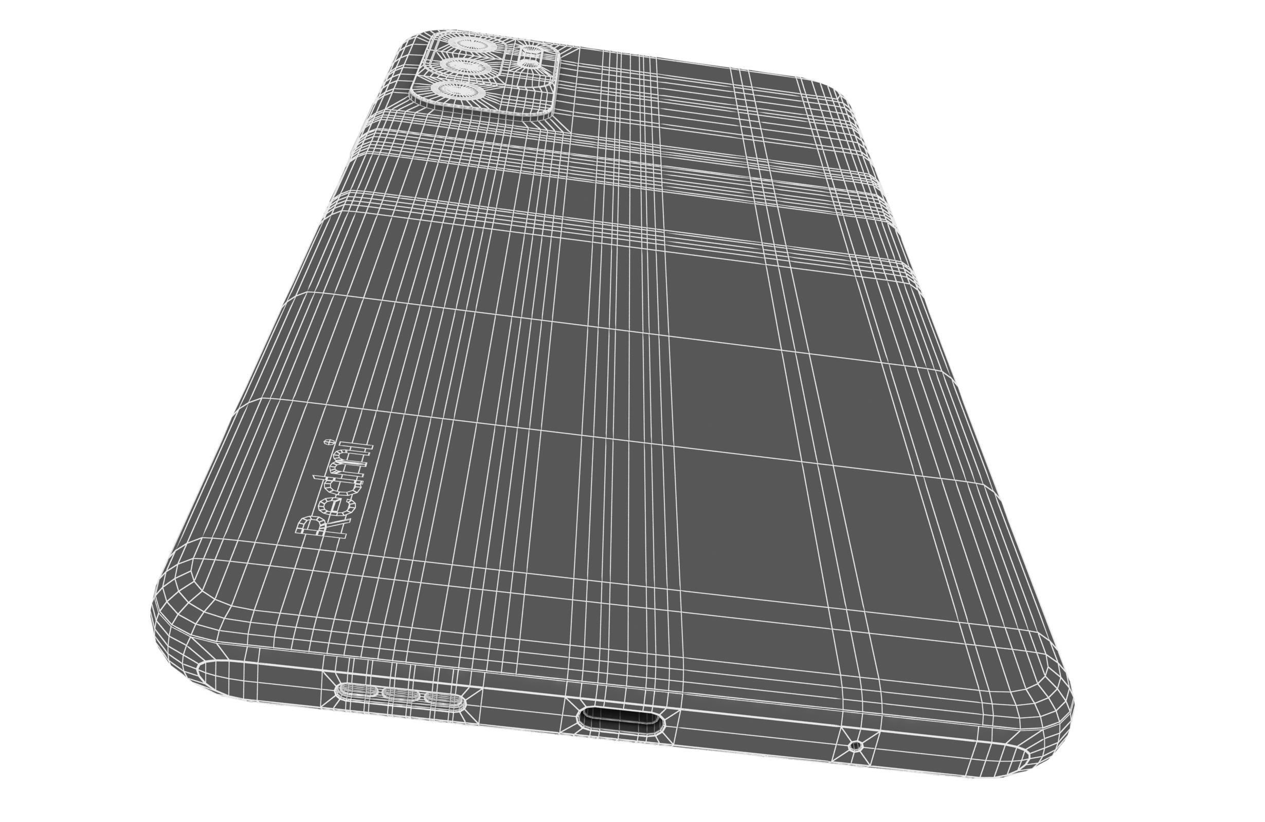 Xiaomi Redmi Note 10 5G Graphite Gray 3D model_21