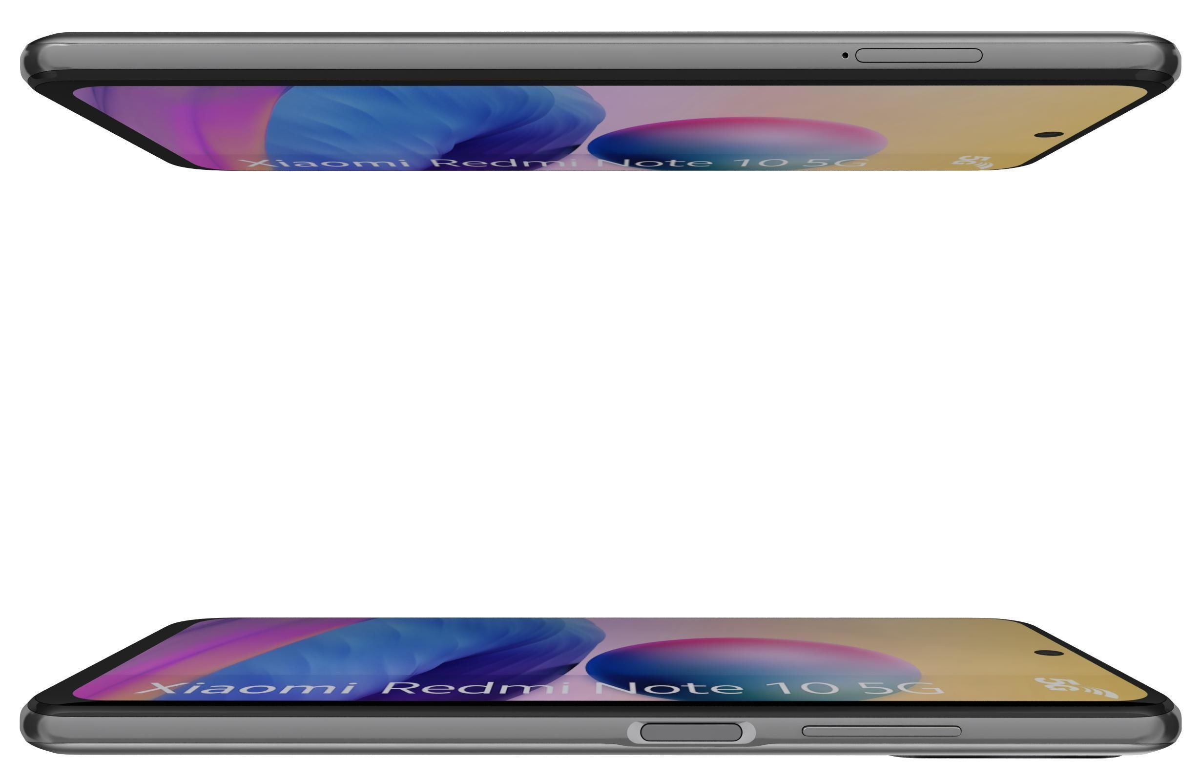 Xiaomi Redmi Note 10 5G Graphite Gray 3D model_10