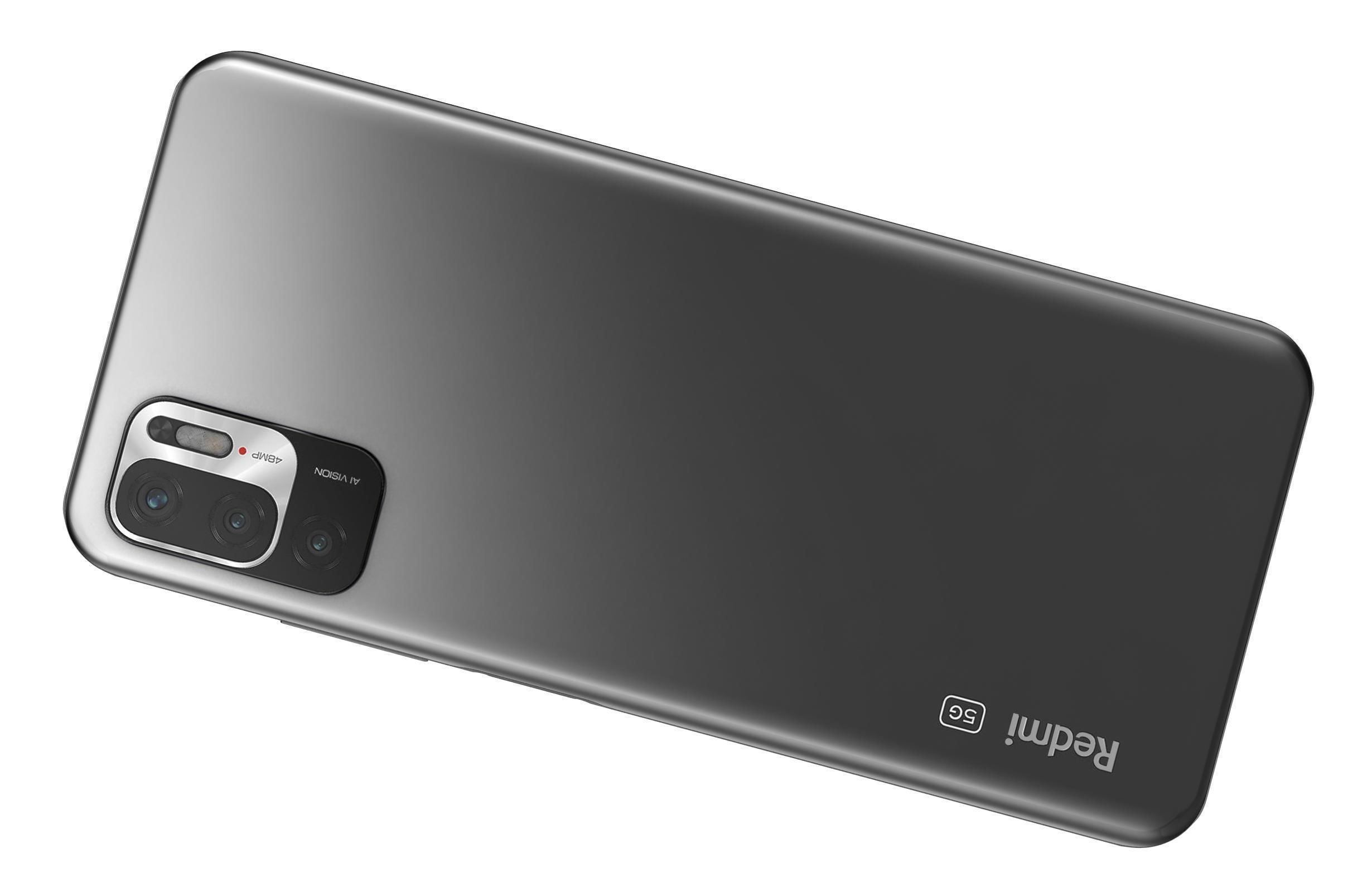 Xiaomi Redmi Note 10 5G Graphite Gray 3D model_7