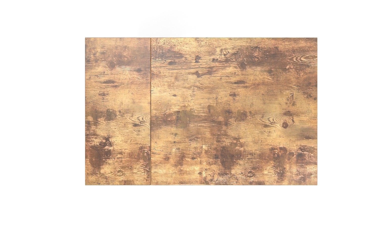 Rustic Wooden Table 3D model_1