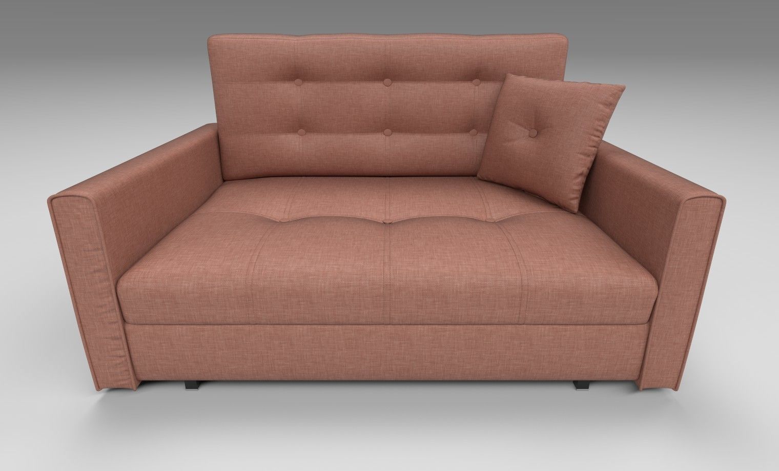 Fabric Sofa 3D model_1