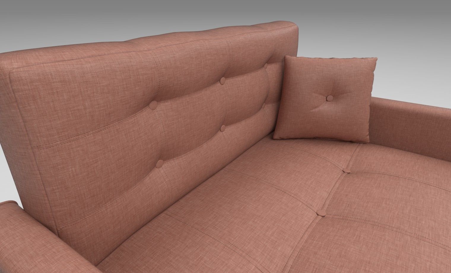 Fabric Sofa 3D model_4