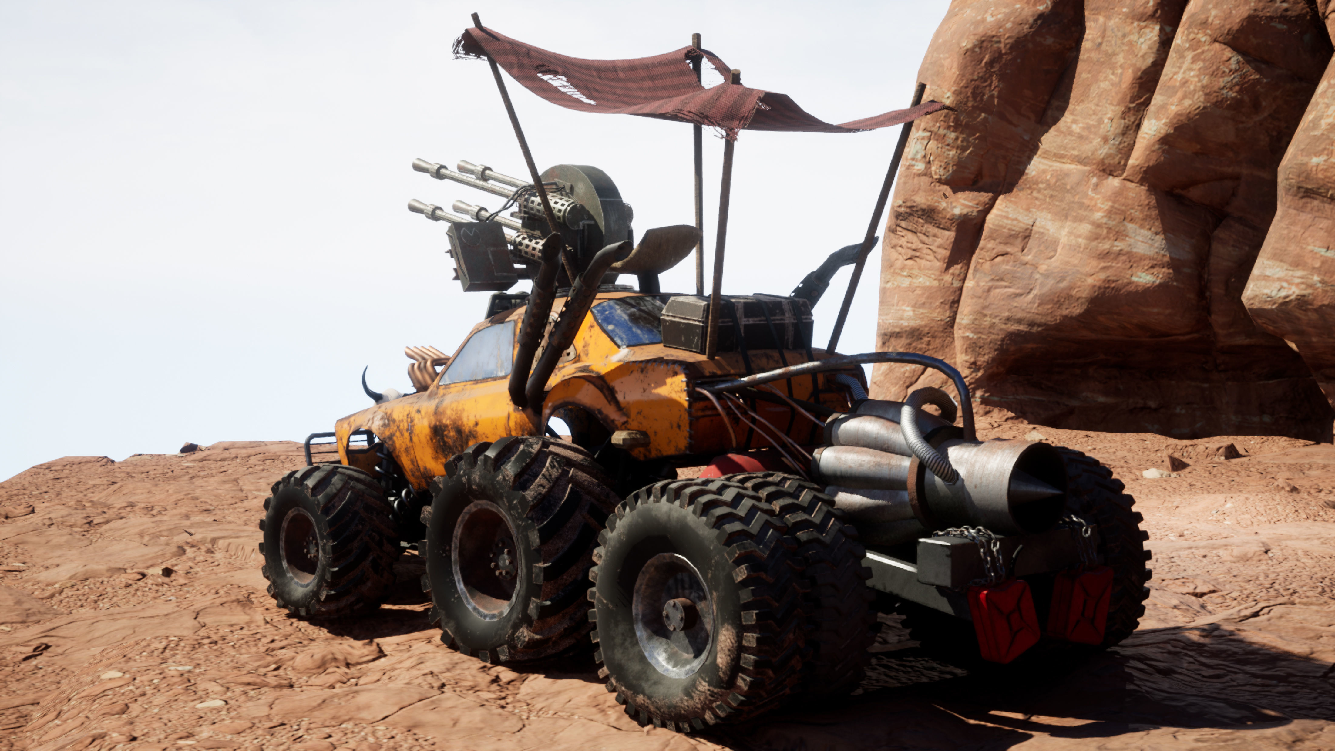 Mad max concept car 3D model_18