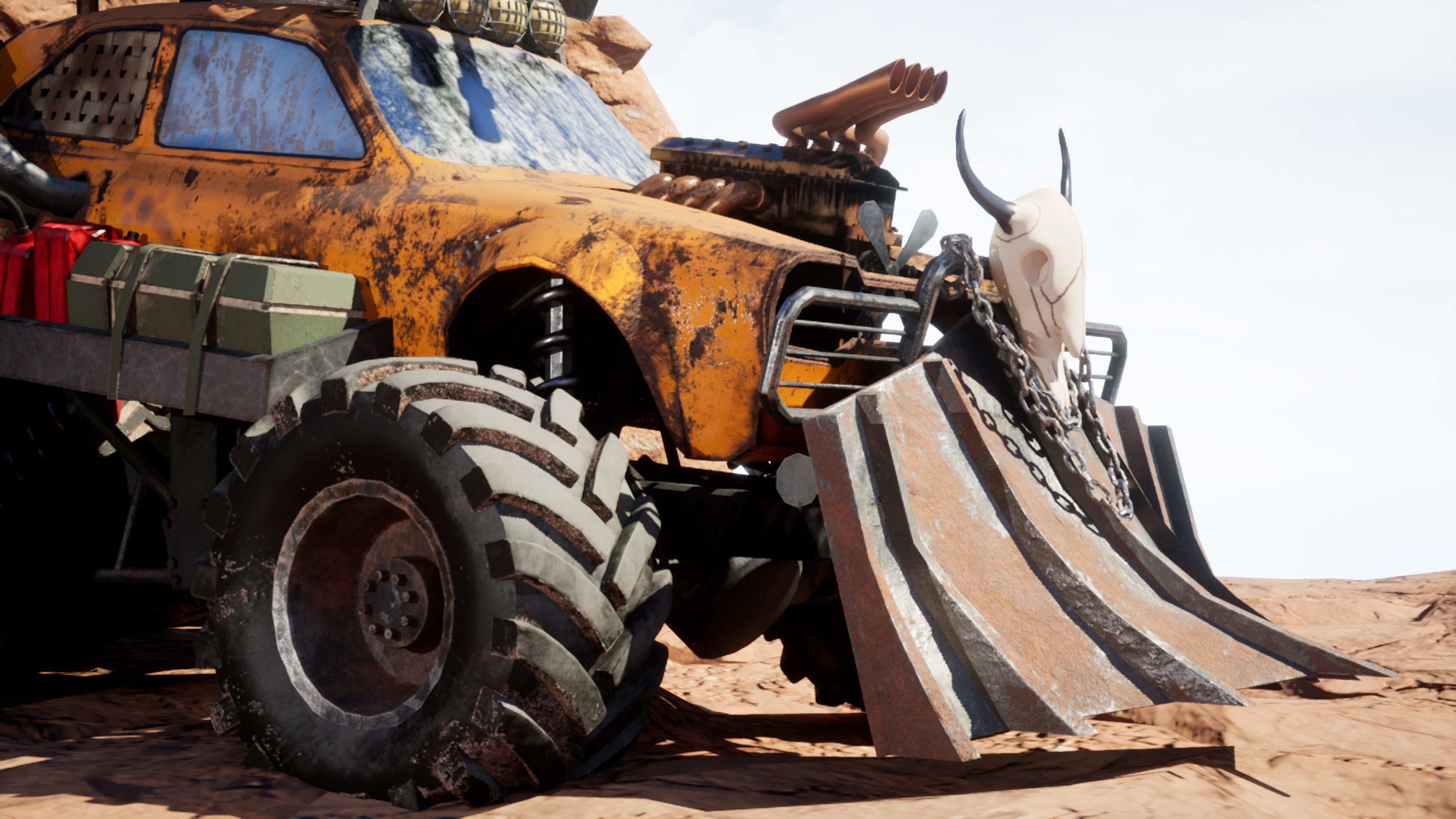 Mad max concept car 3D model_19