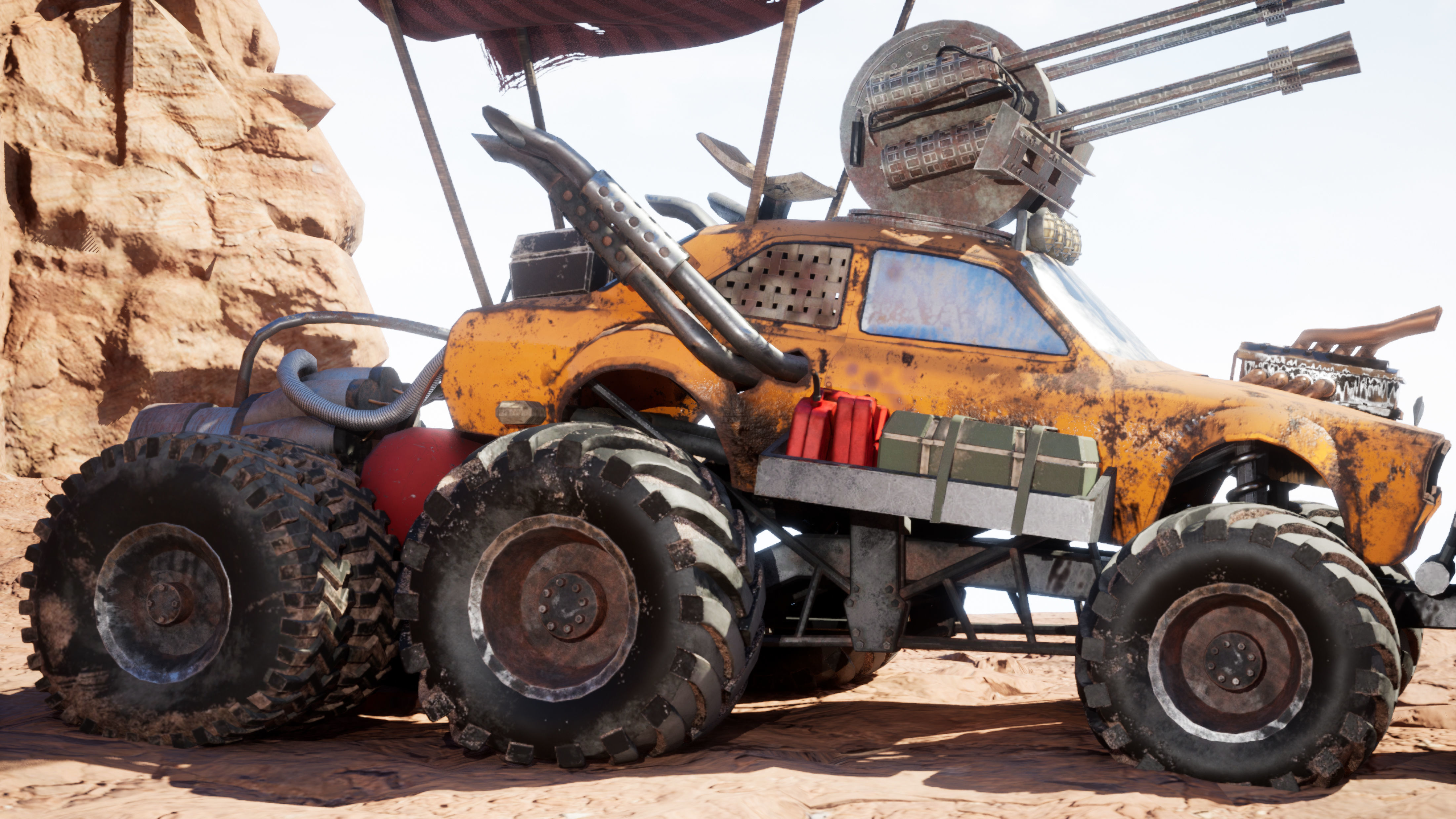 Mad max concept car 3D model_13