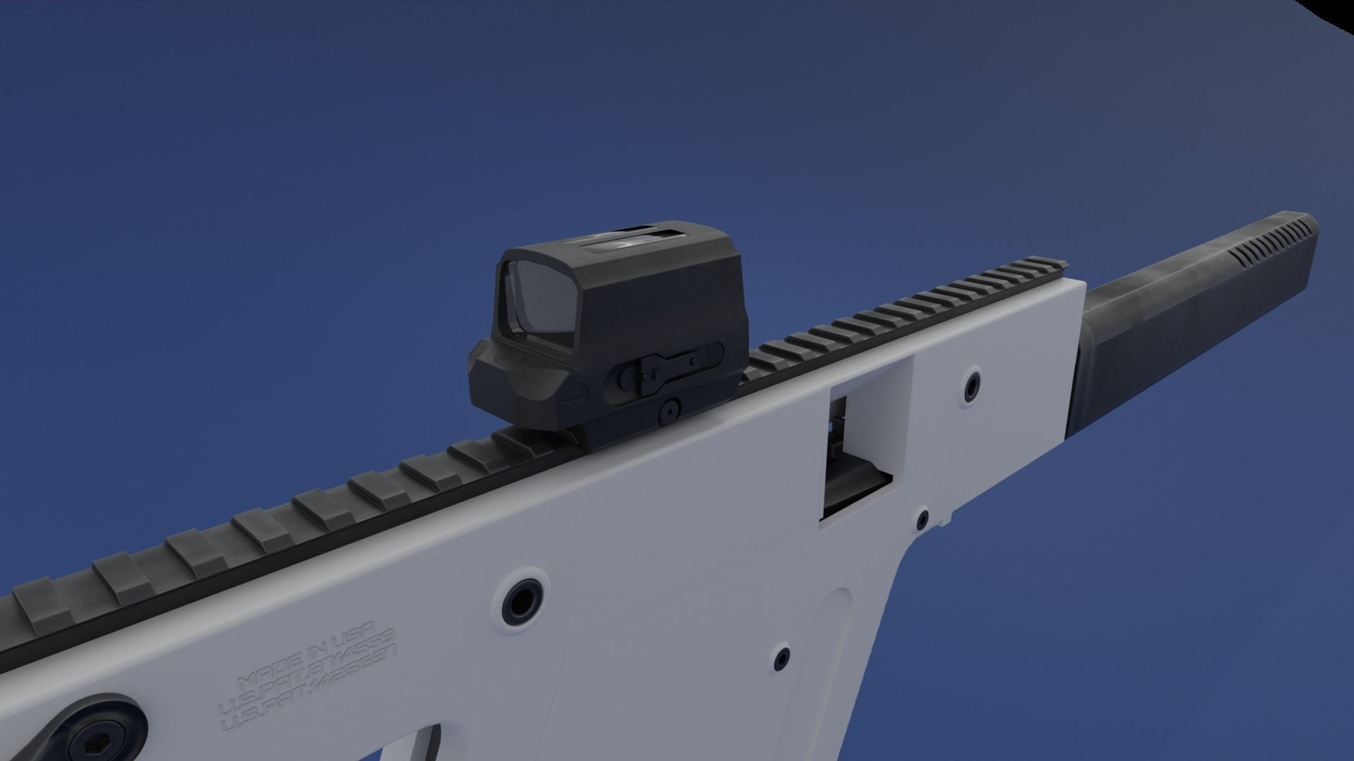 Kriss Vector Gen II Low-poly 3D model_5