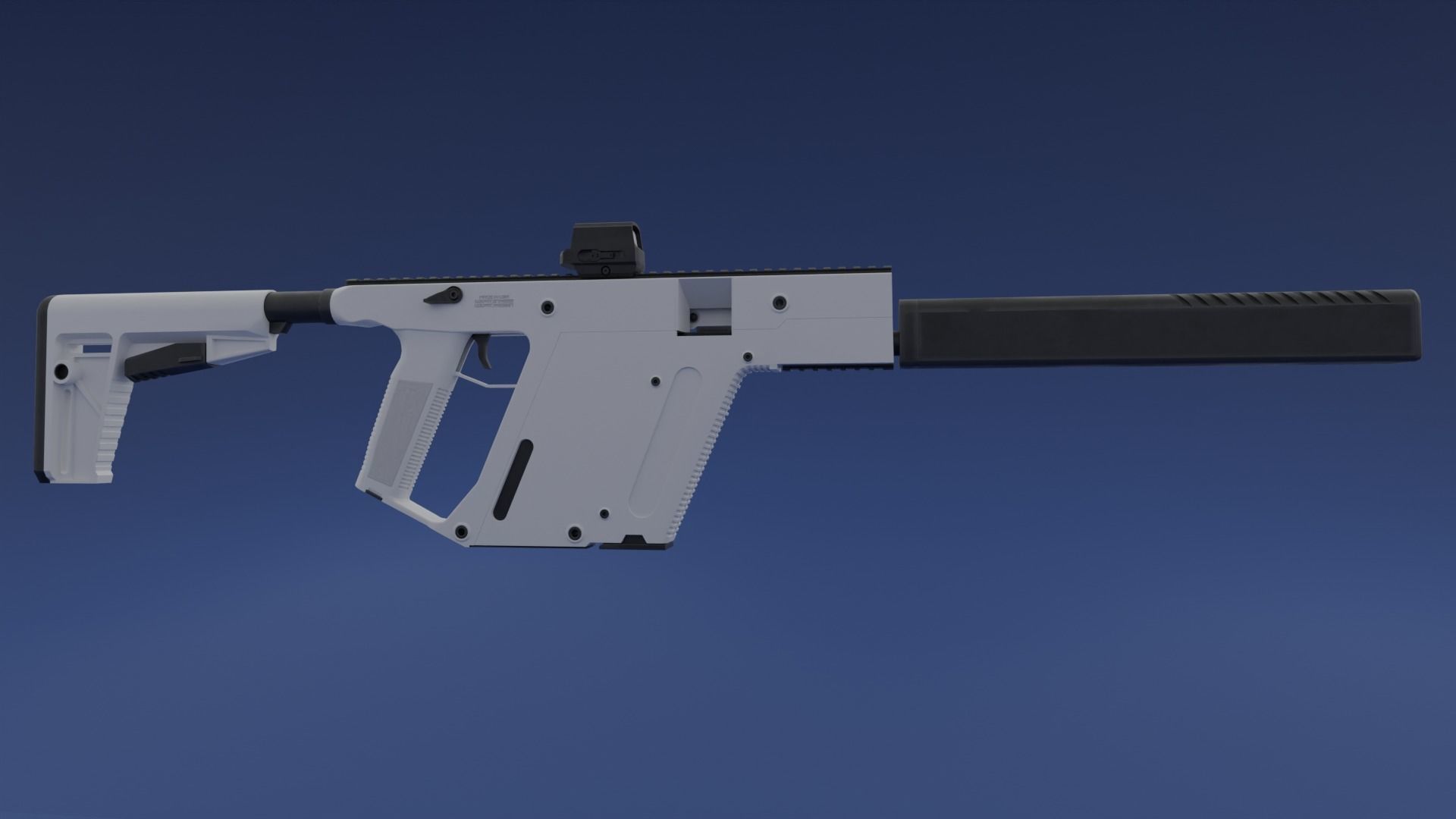 Kriss Vector Gen II Low-poly 3D model_3