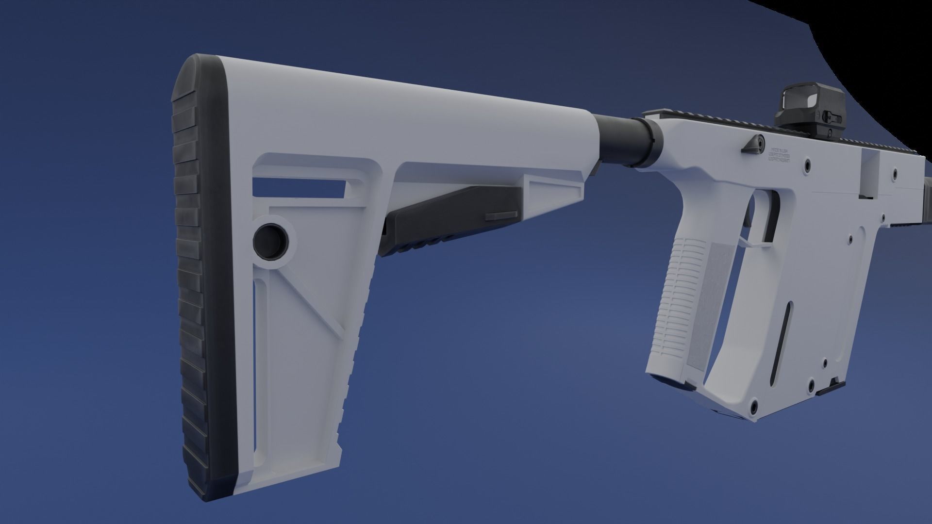 Kriss Vector Gen II Low-poly 3D model_4