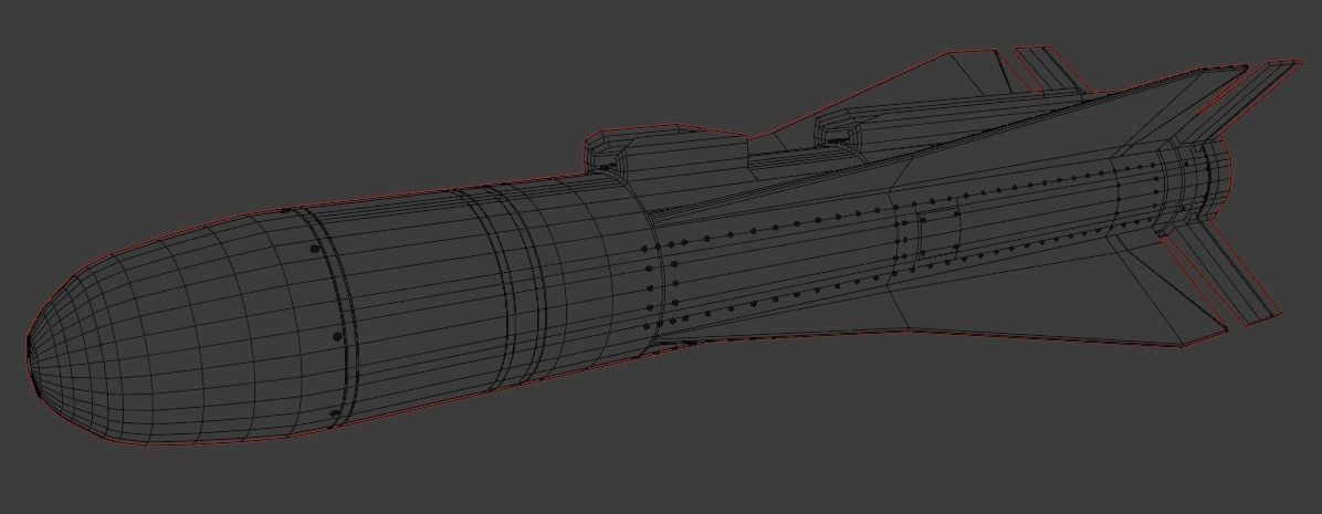 AGM-65 Maverick 3D model_3