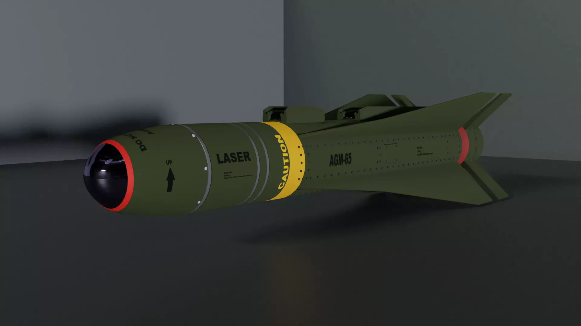 AGM-65 Maverick 3D model_0