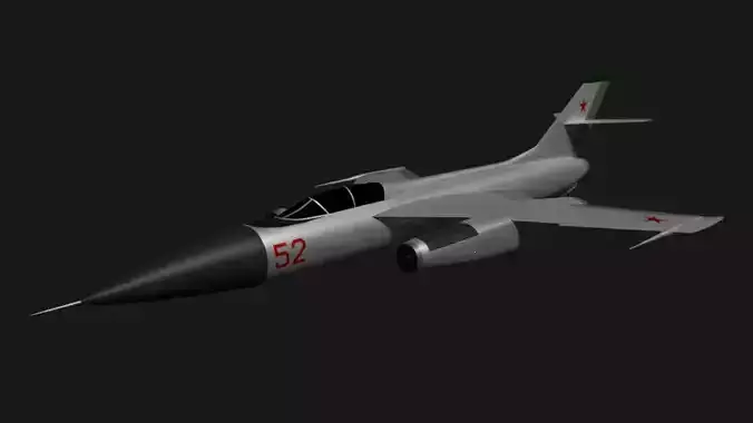 Yakovlev Yak 28P Firebar 3D model