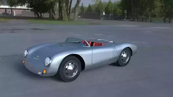 Porsche 550 Spyder HDRI