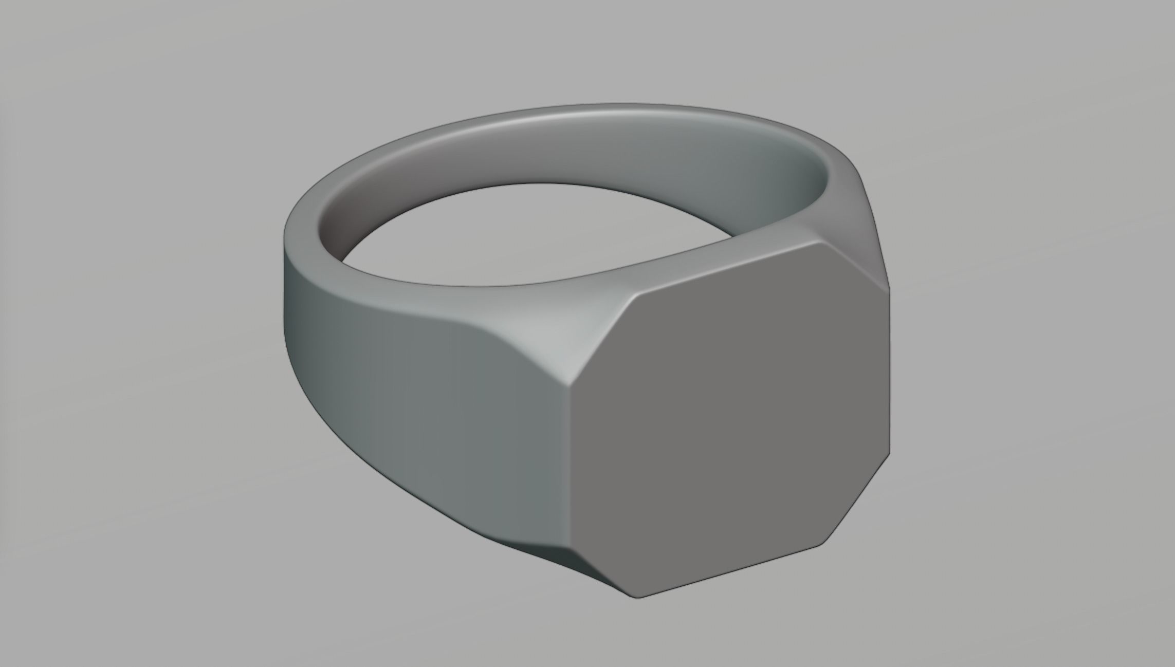 Ring blank 4 3D model_1
