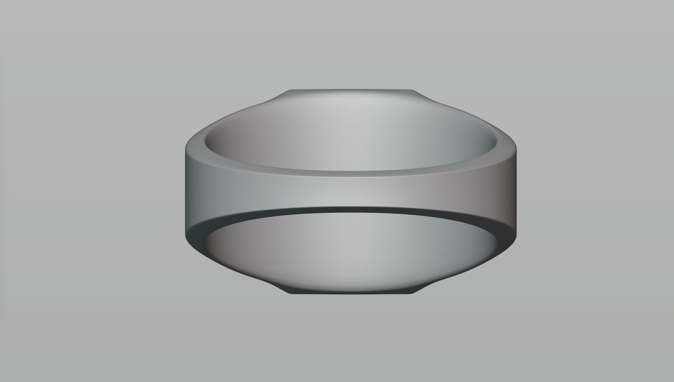 Ring blank 4 3D model_4
