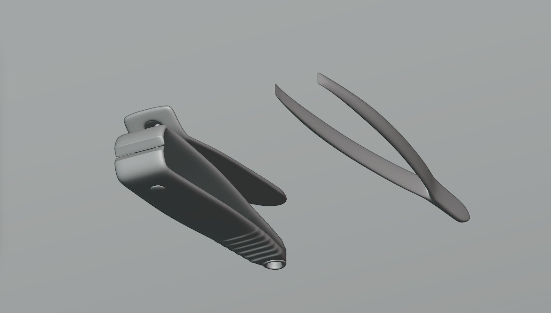 Cutters pair of scissors 3D model_5