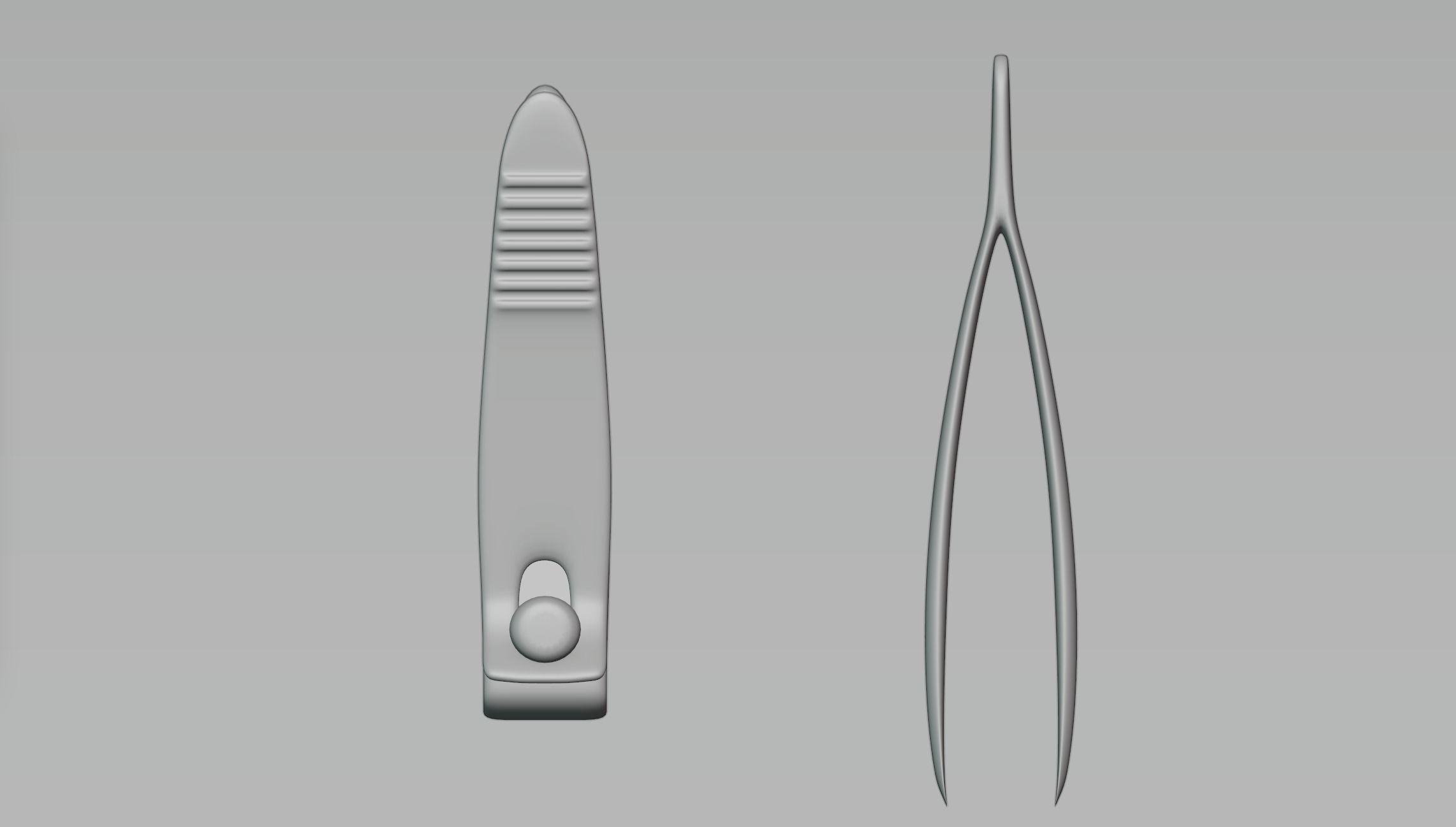 Cutters pair of scissors 3D model_4