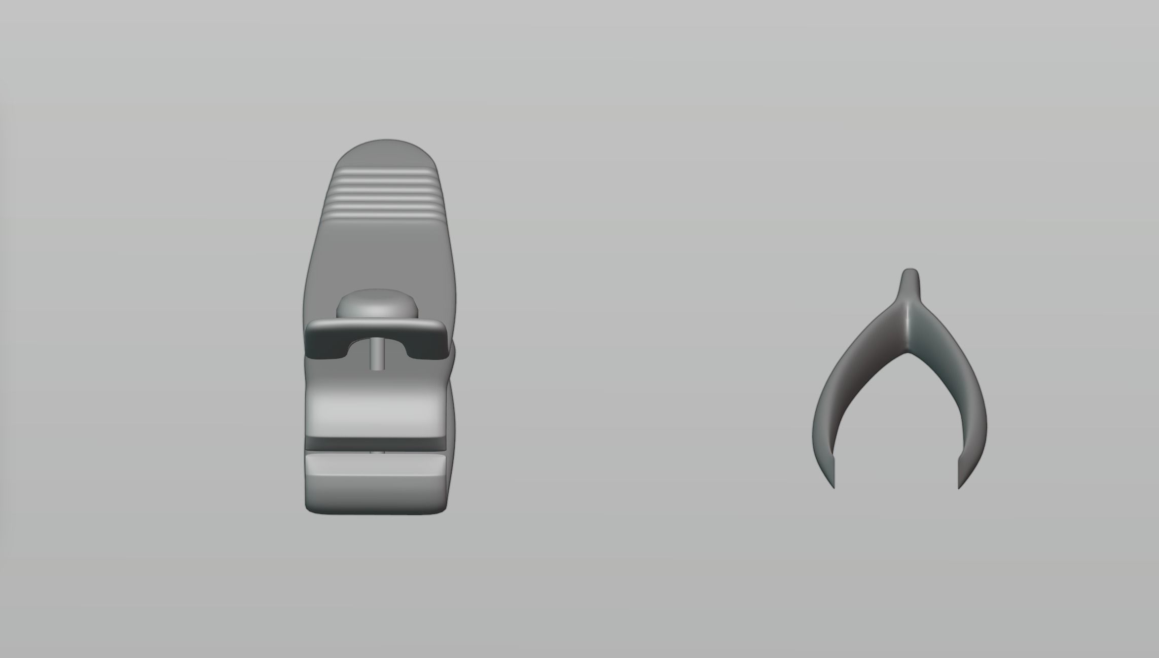 Cutters pair of scissors 3D model_2