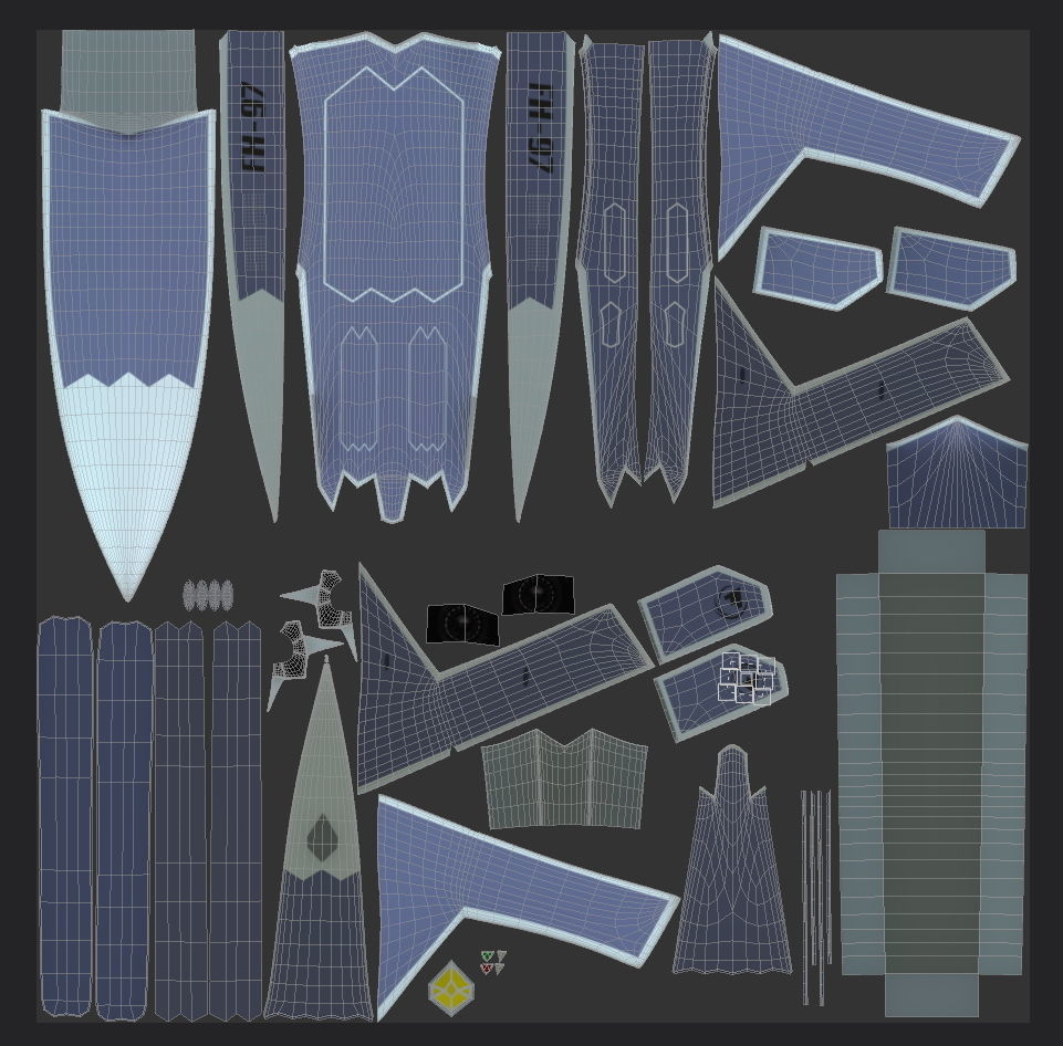 CASC FH-97 UAV system concept Low-poly 3D model_20