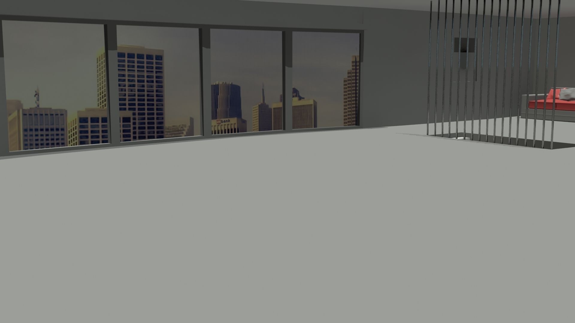 House Interior Low-poly 3D model_5