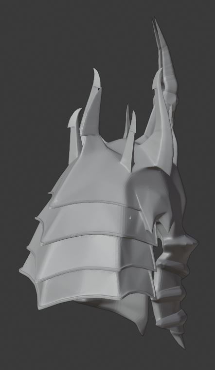 Frostmourne diorama 3D print model_8