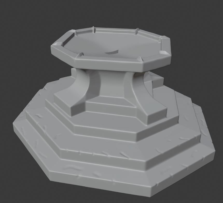 Frostmourne diorama 3D print model_14