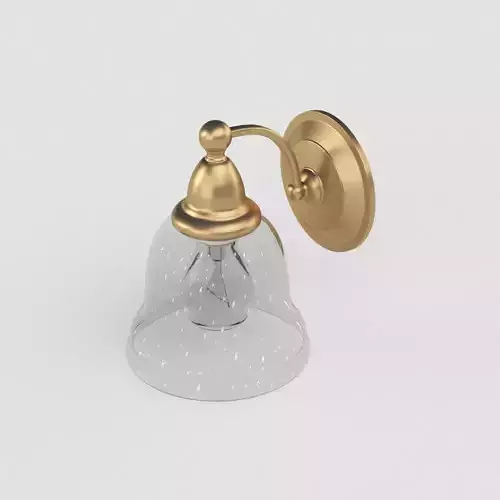 Filey One Light Bath Sconce 3D model