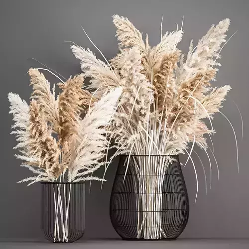 Decorative Bouquet of dried pampas grass 193