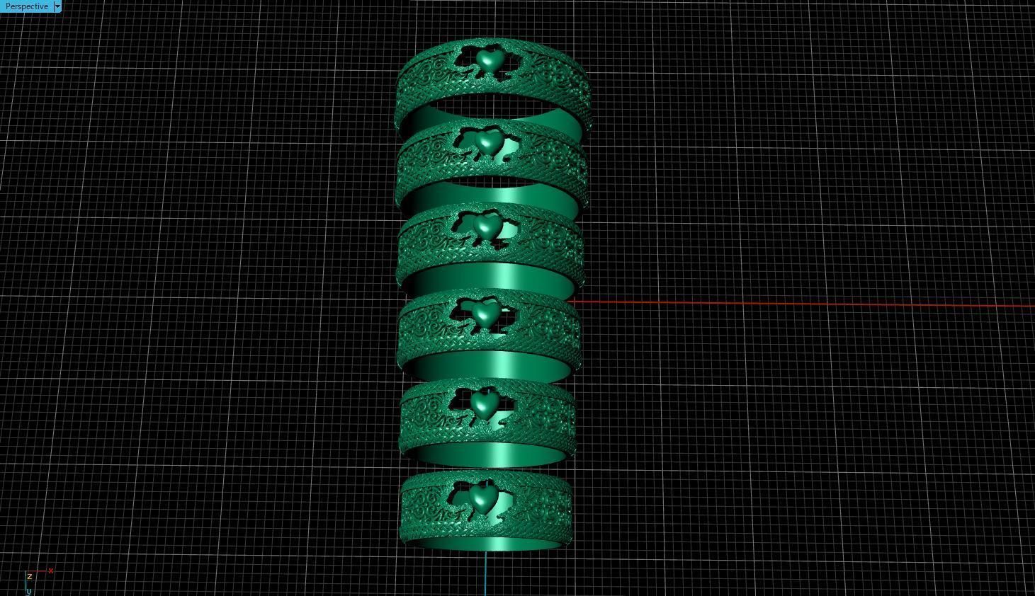 Ring Ukrainian 3D print model_13