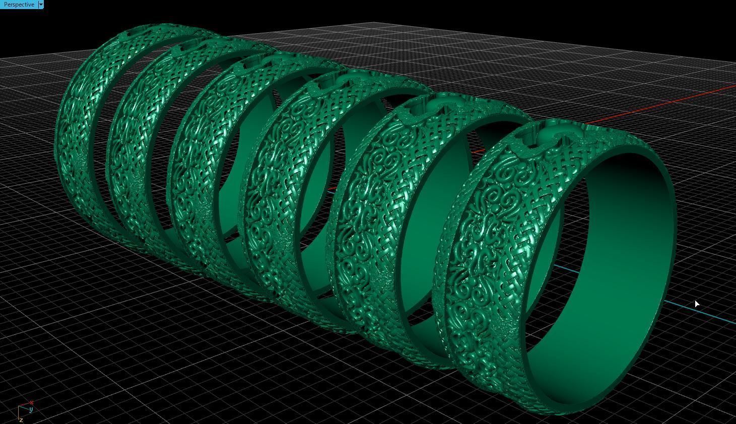 Ring Ukrainian 3D print model_16