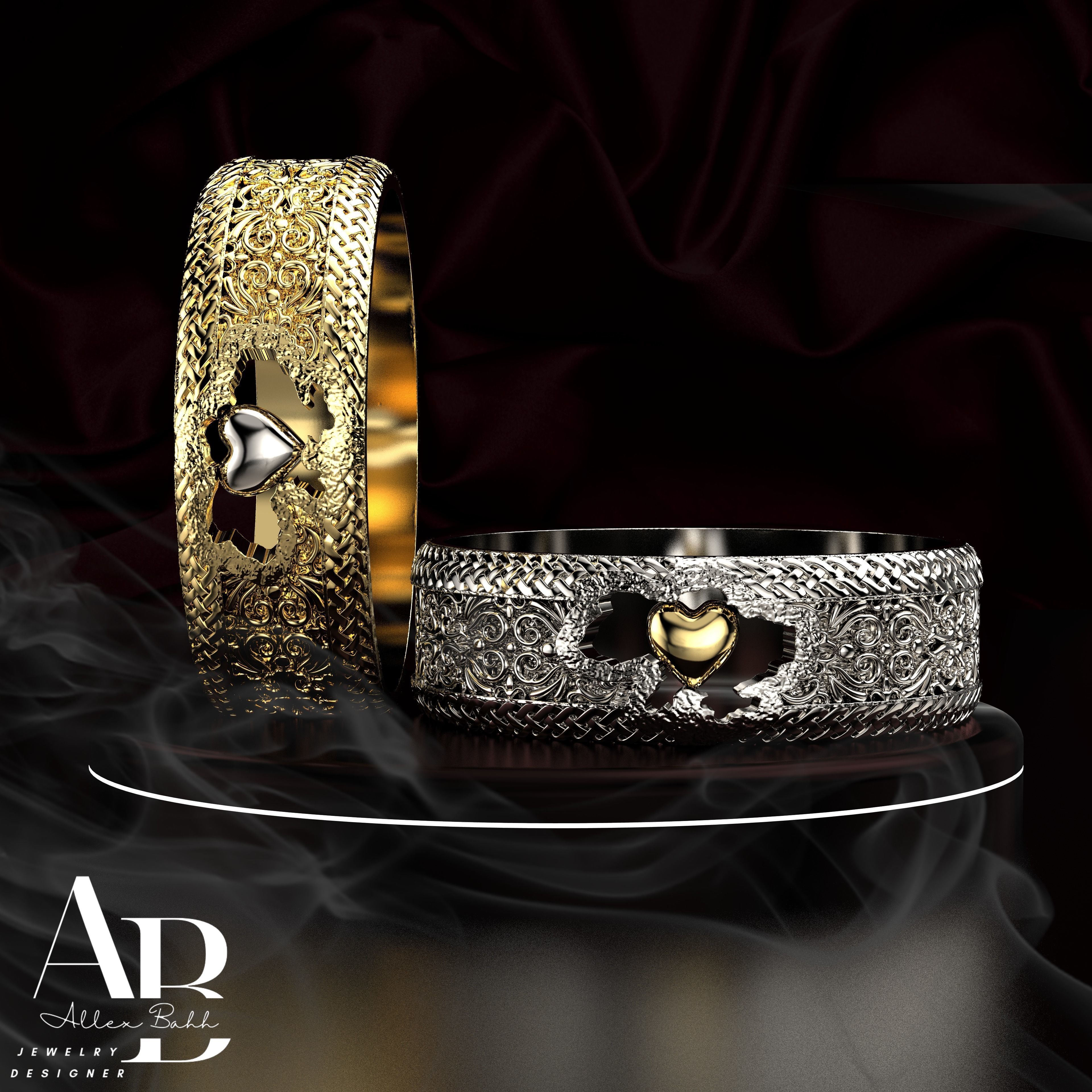 Ring Ukrainian 3D print model_1