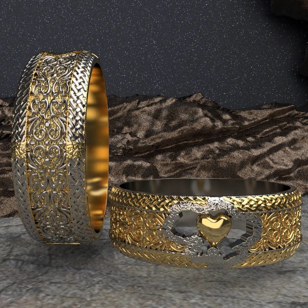 Ring Ukrainian 3D print model_2