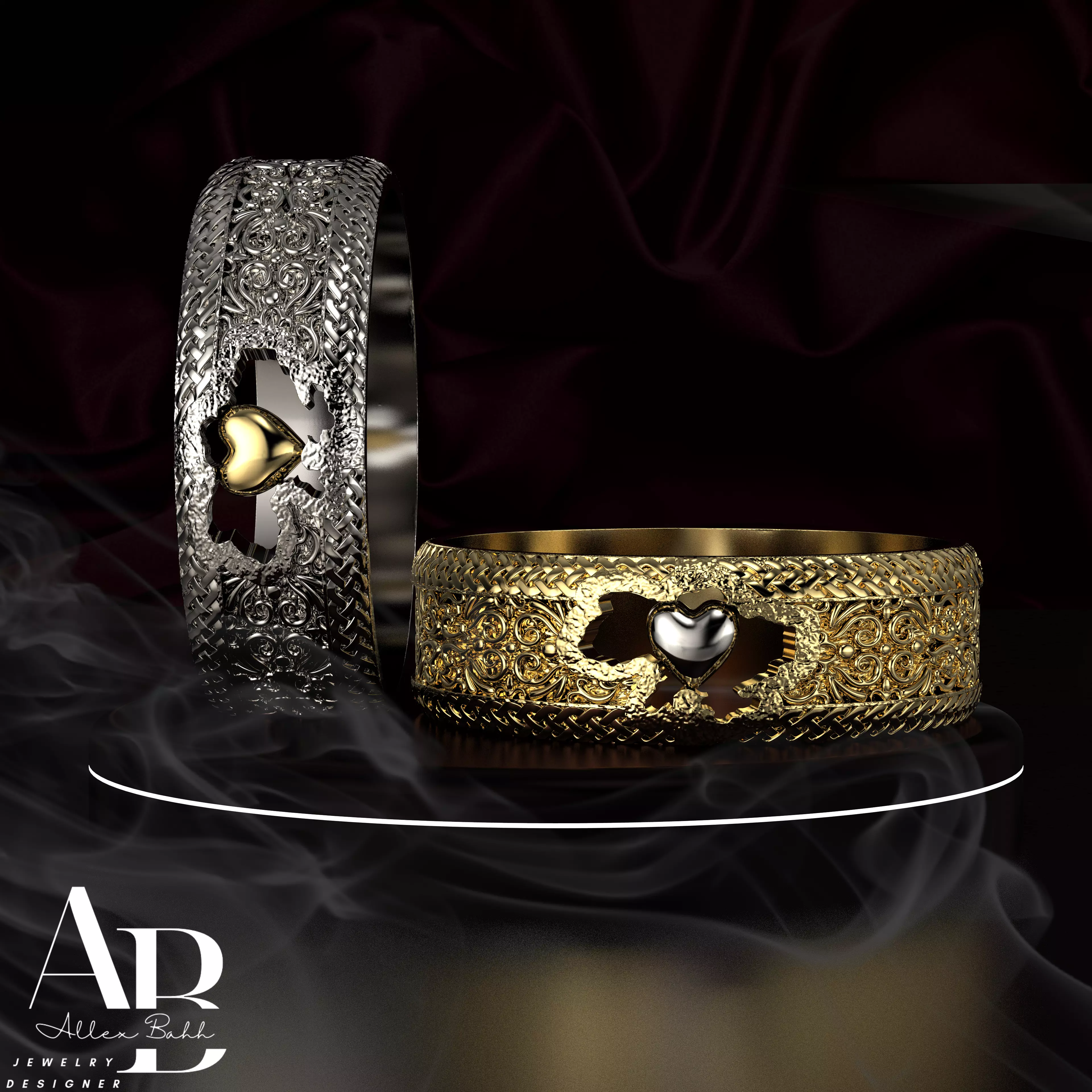 Ring Ukrainian 3D print model_0