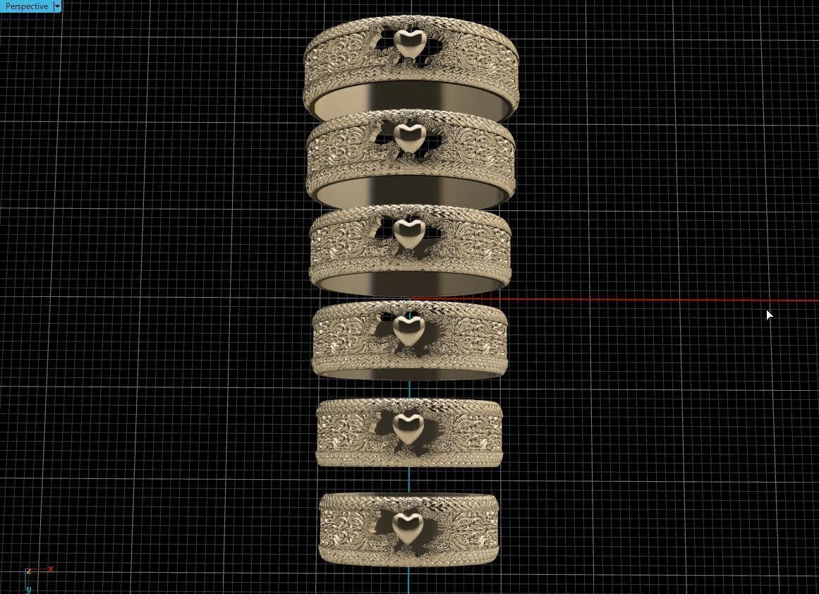 Ring Ukrainian 3D print model_12