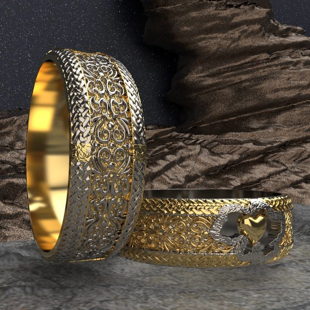 Ring Ukrainian 3D print model_4