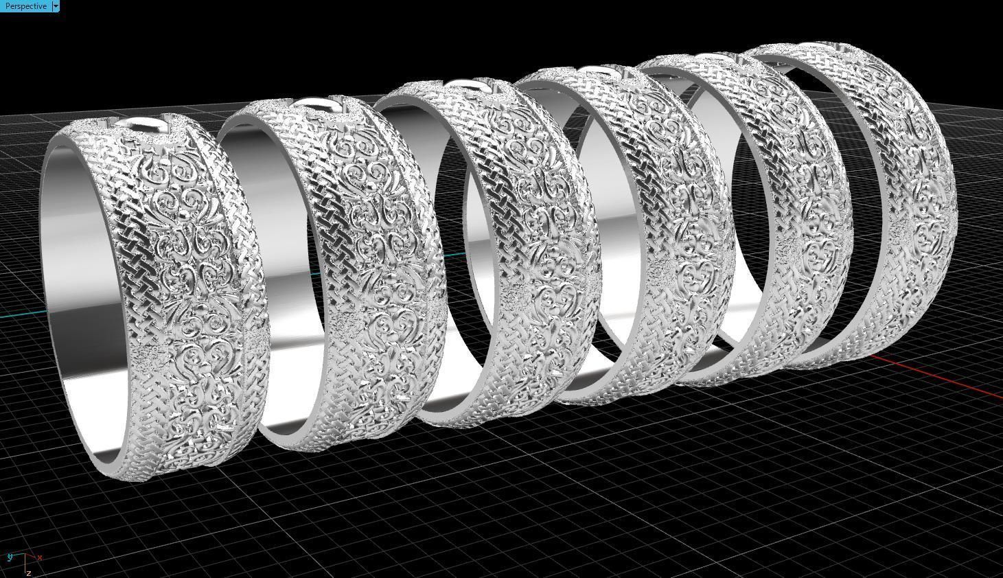 Ring Ukrainian 3D print model_6
