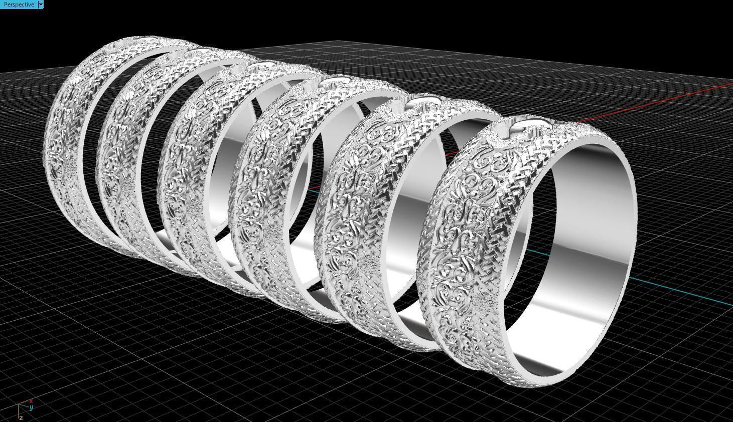 Ring Ukrainian 3D print model_7
