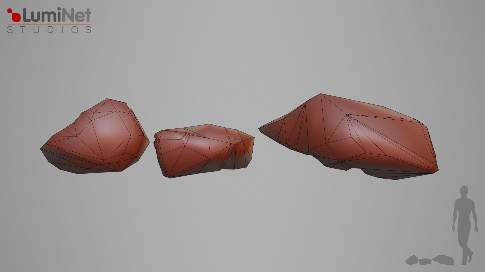 SmallRock 2 Desert foliage 21 of 25 Low-poly 3D model Low-poly 3D model_1