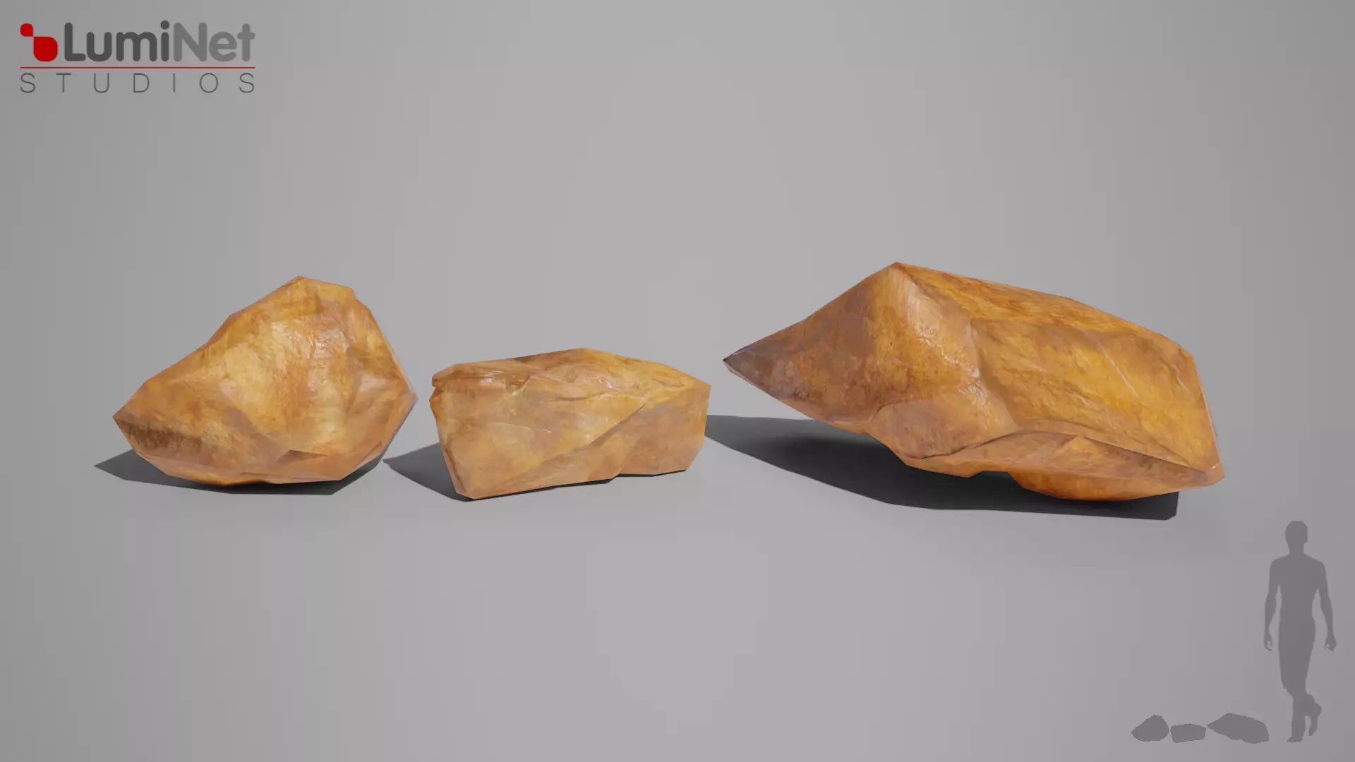 SmallRock 2 Desert foliage 21 of 25 Low-poly 3D model Low-poly 3D model_0