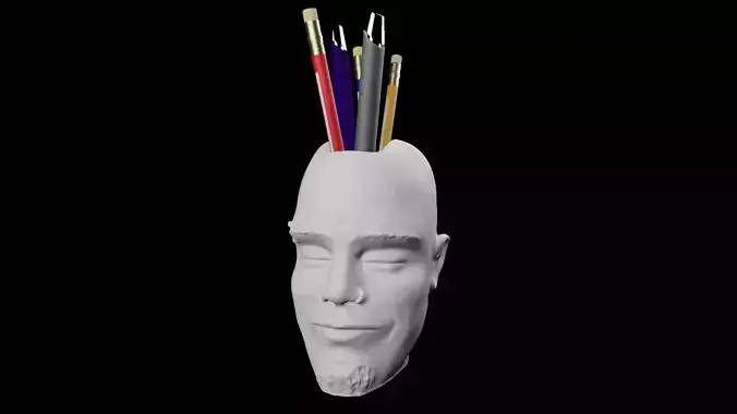Punk Pencil Holder