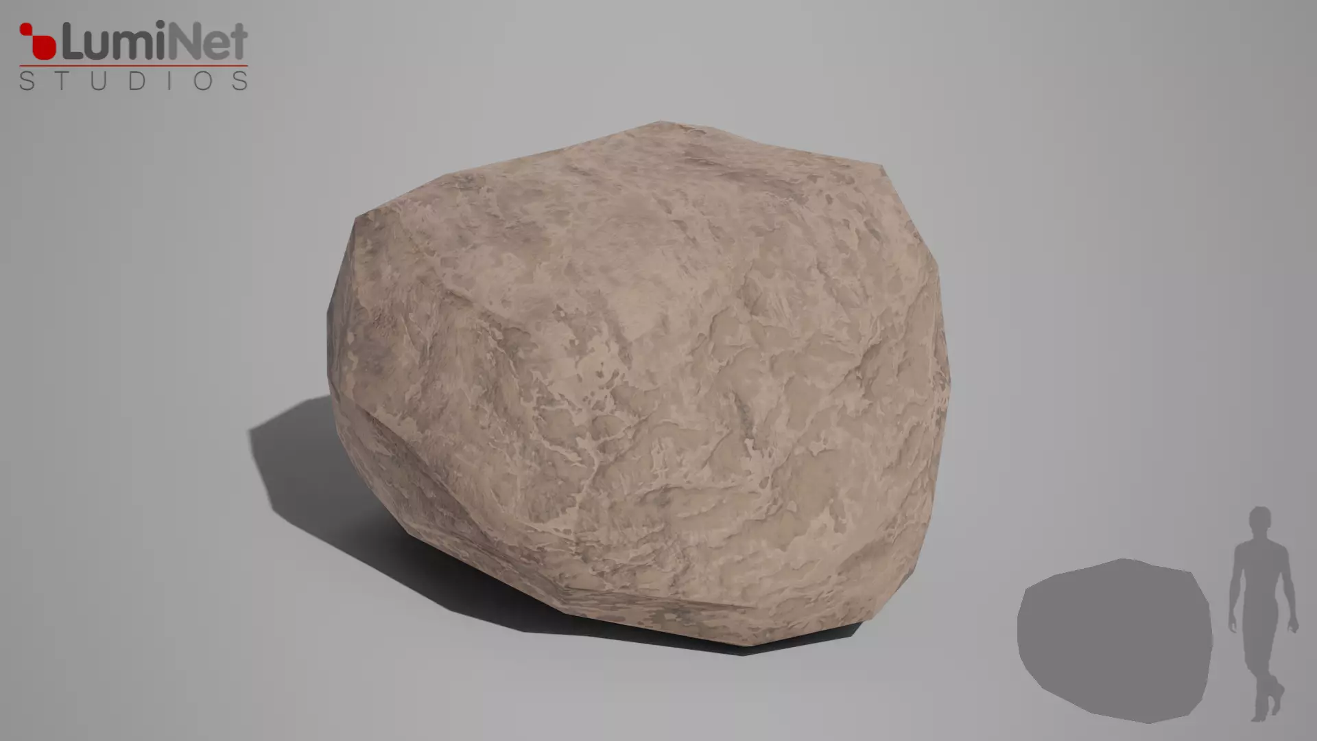 Rock 4 foliage 17 of 25 Low-poly 3D model Low-poly 3D model_0