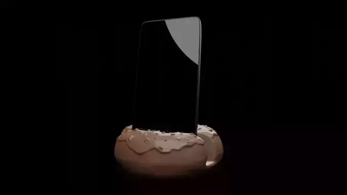 Doughnut Phone Stand