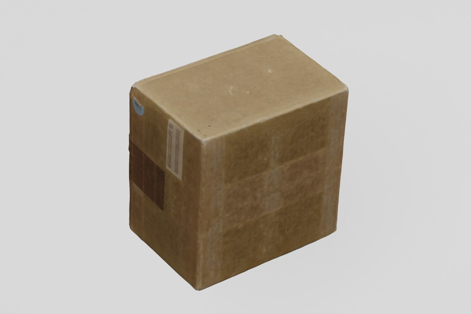 Card Box 2 Modern 3D scan PBR 4K textures Low-poly 3D model_10