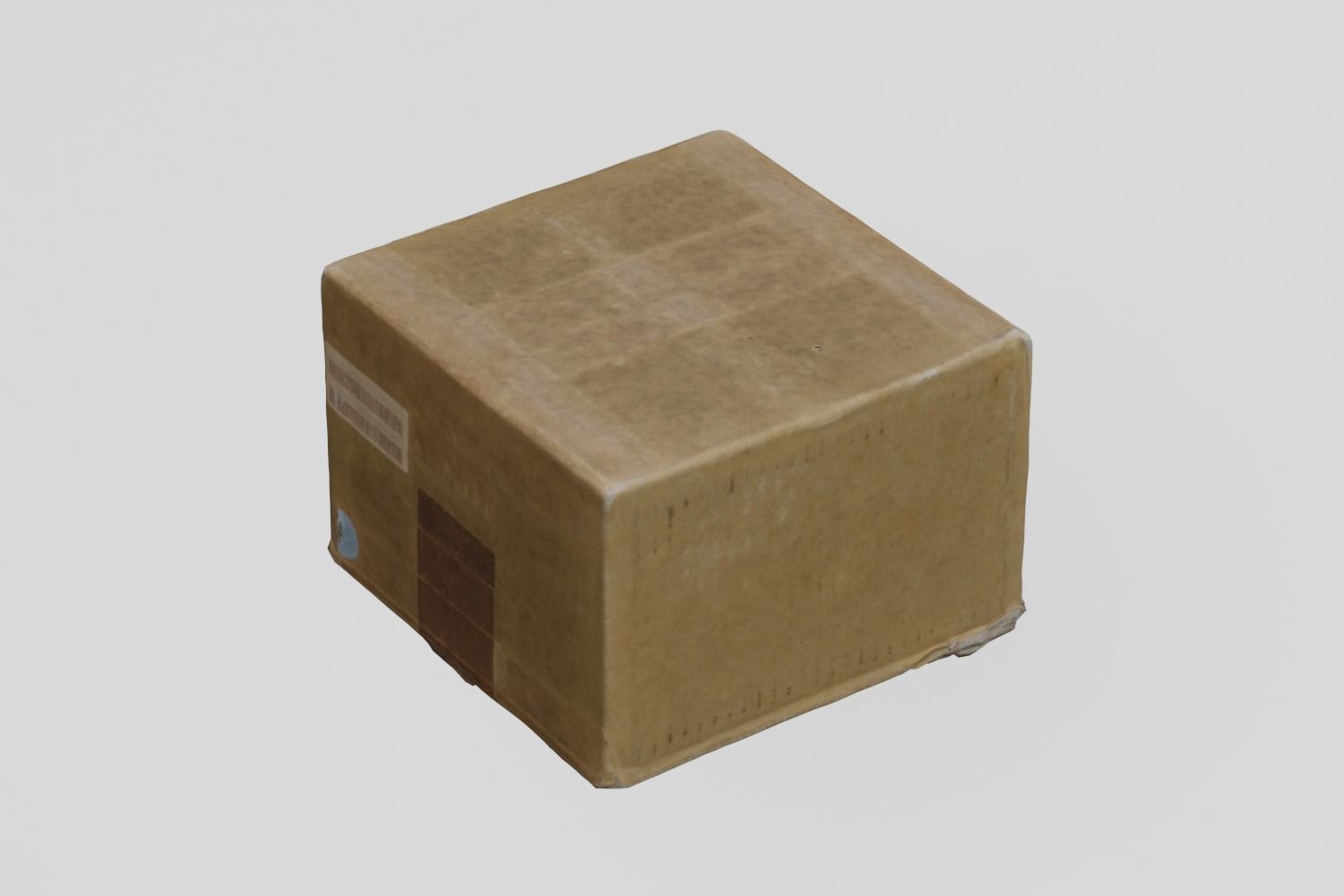 Card Box 2 Modern 3D scan PBR 4K textures Low-poly 3D model_8