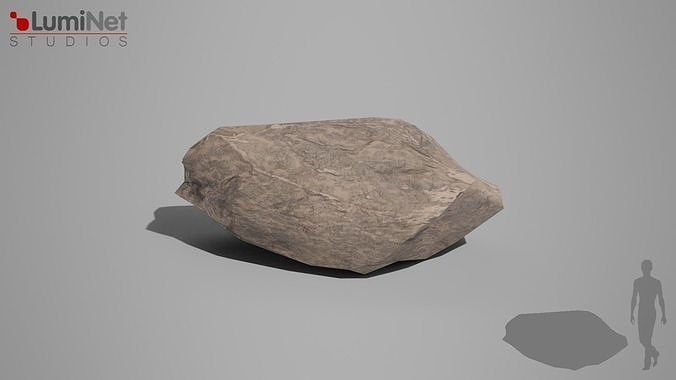 Rock 1 foliage 14 of 25 Low-poly 3D model Low-poly 3D model