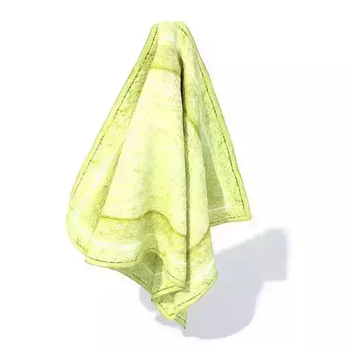 Yellow Cottoon Towel