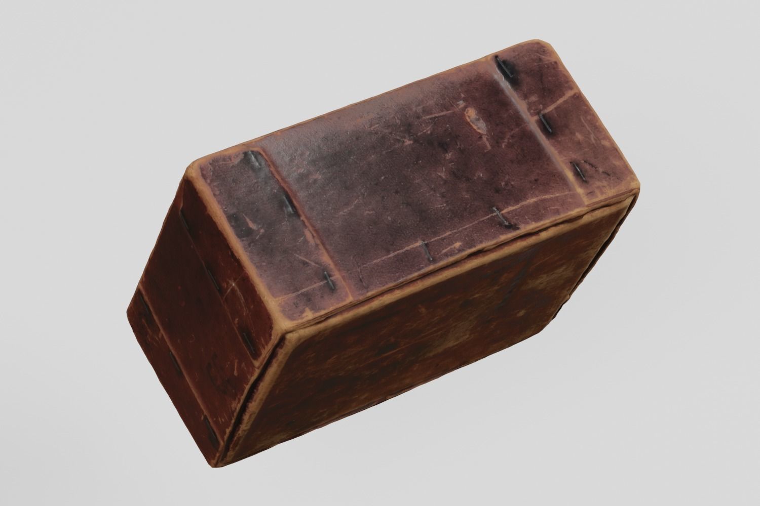 Card Box 4 Mail Order Books  3D scan PBR 4K textures Low-poly 3D model_2