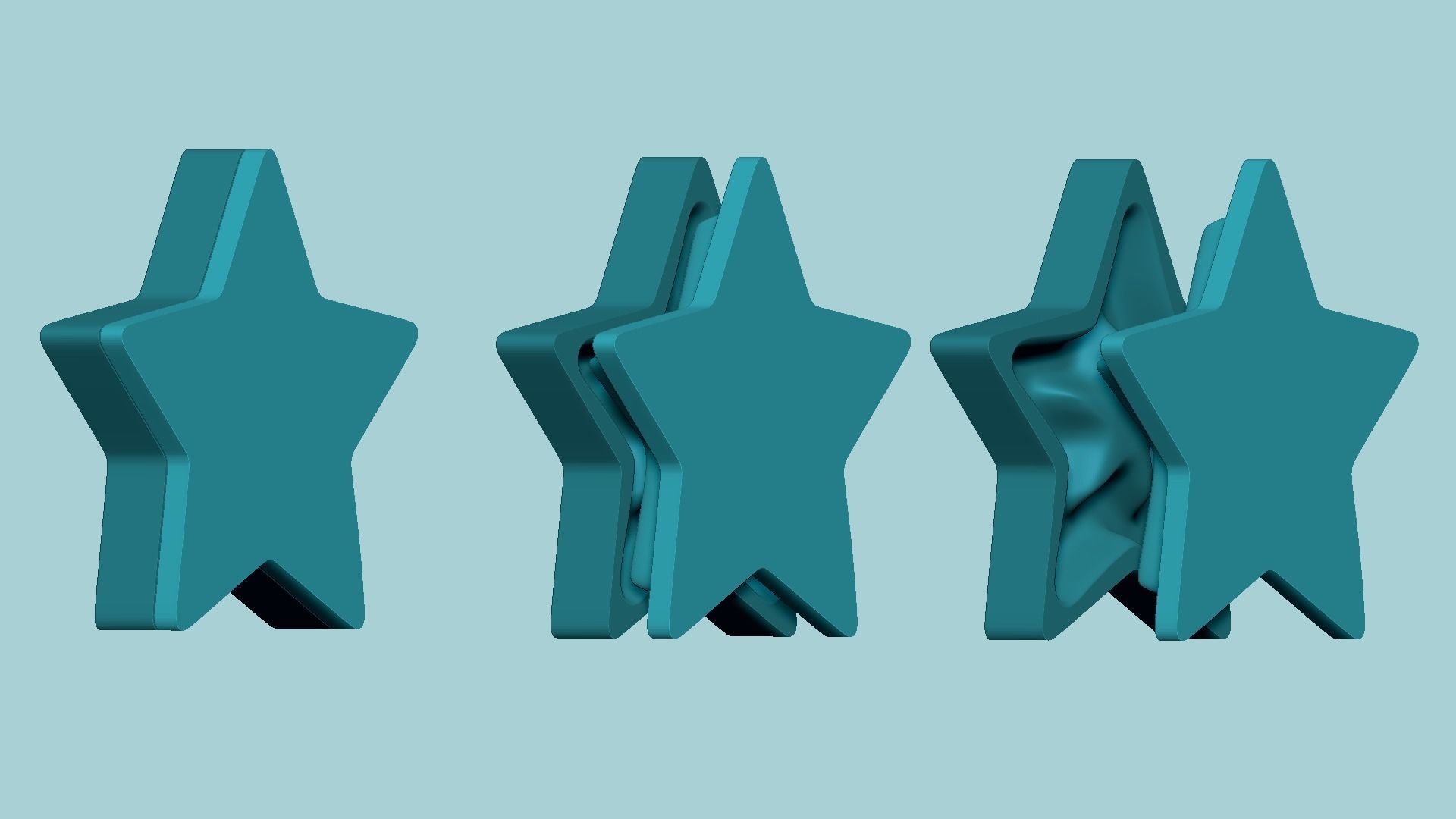 Star 02 - Molding Arrangement EVA Foam Craft 3D print model_12