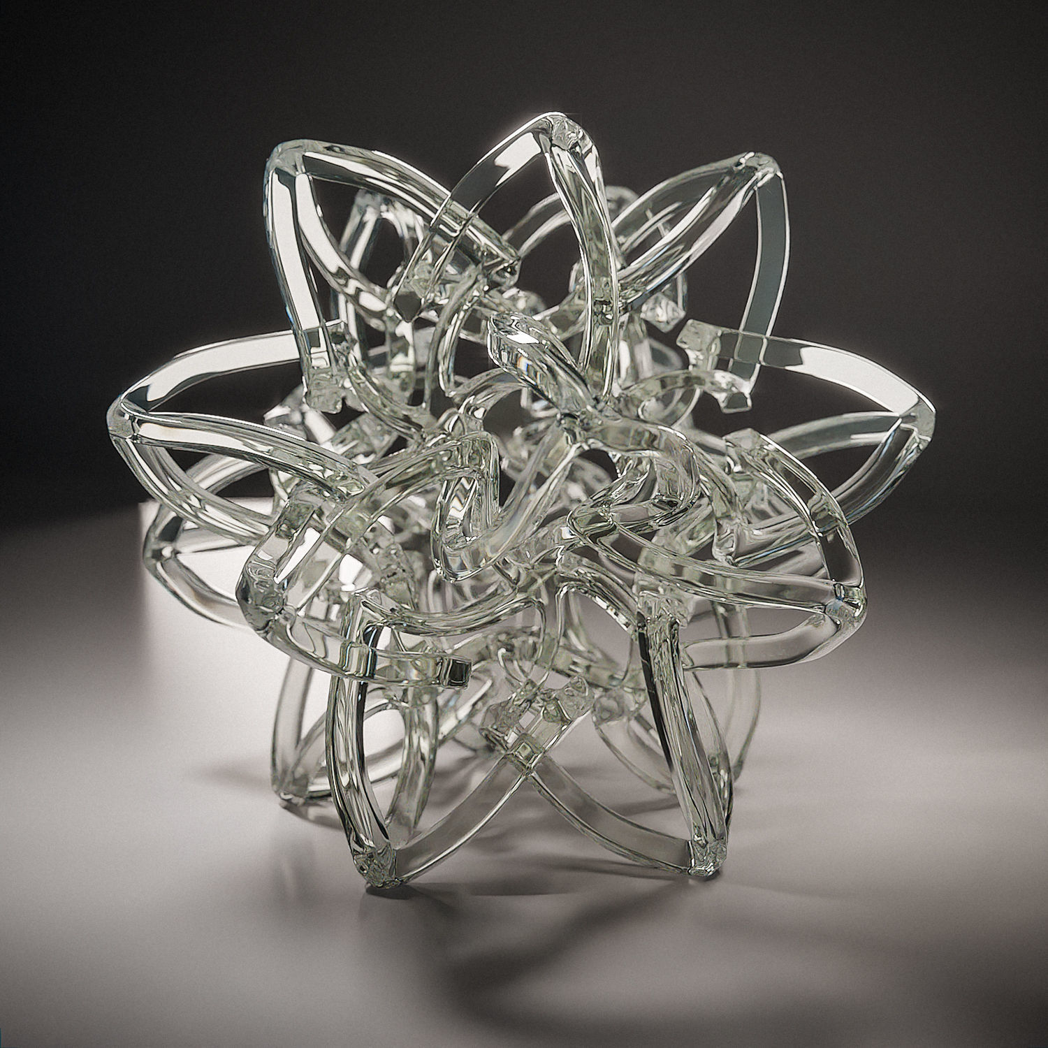 3D Printable Interlocked Star Nest 3D print model_4